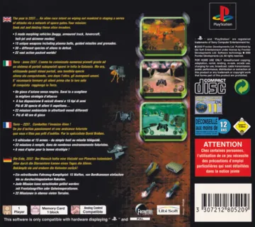 Infestation (EU) box cover back